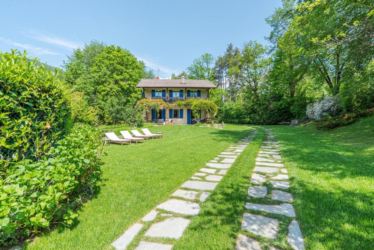 Lovely Villa With Huge Garden Surrounded By Nature เบลลาโจ ภายนอก รูปภาพ