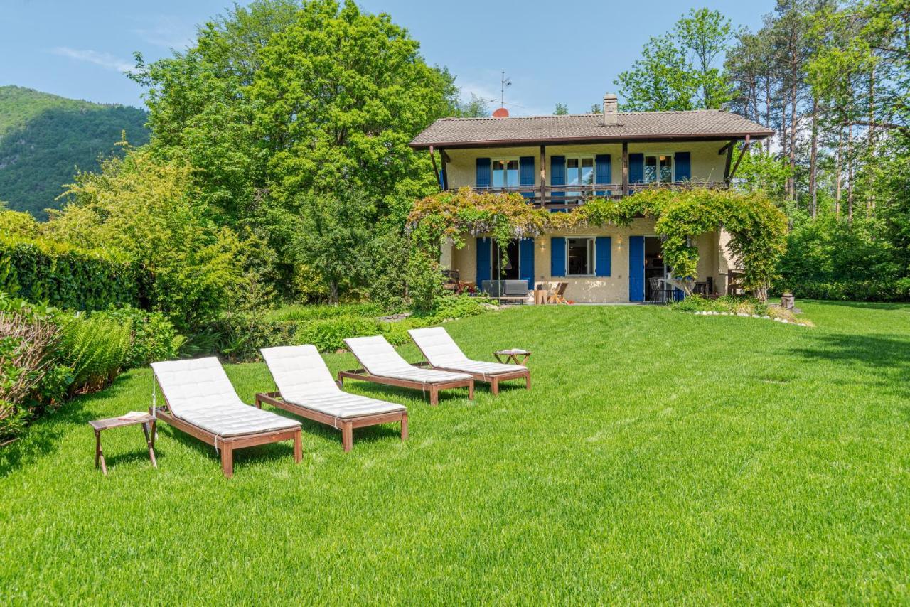Lovely Villa With Huge Garden Surrounded By Nature เบลลาโจ ภายนอก รูปภาพ